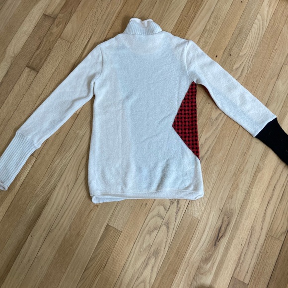 3.1 Phillip Lim Ladies Collage Wool Blend Turtle Neck Sweater Size XS - Picture 4 of 11
